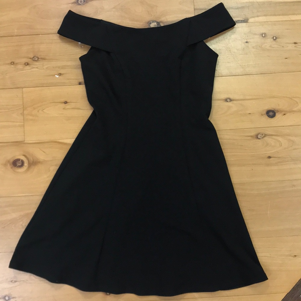 Black Off The Shoulder Dress
